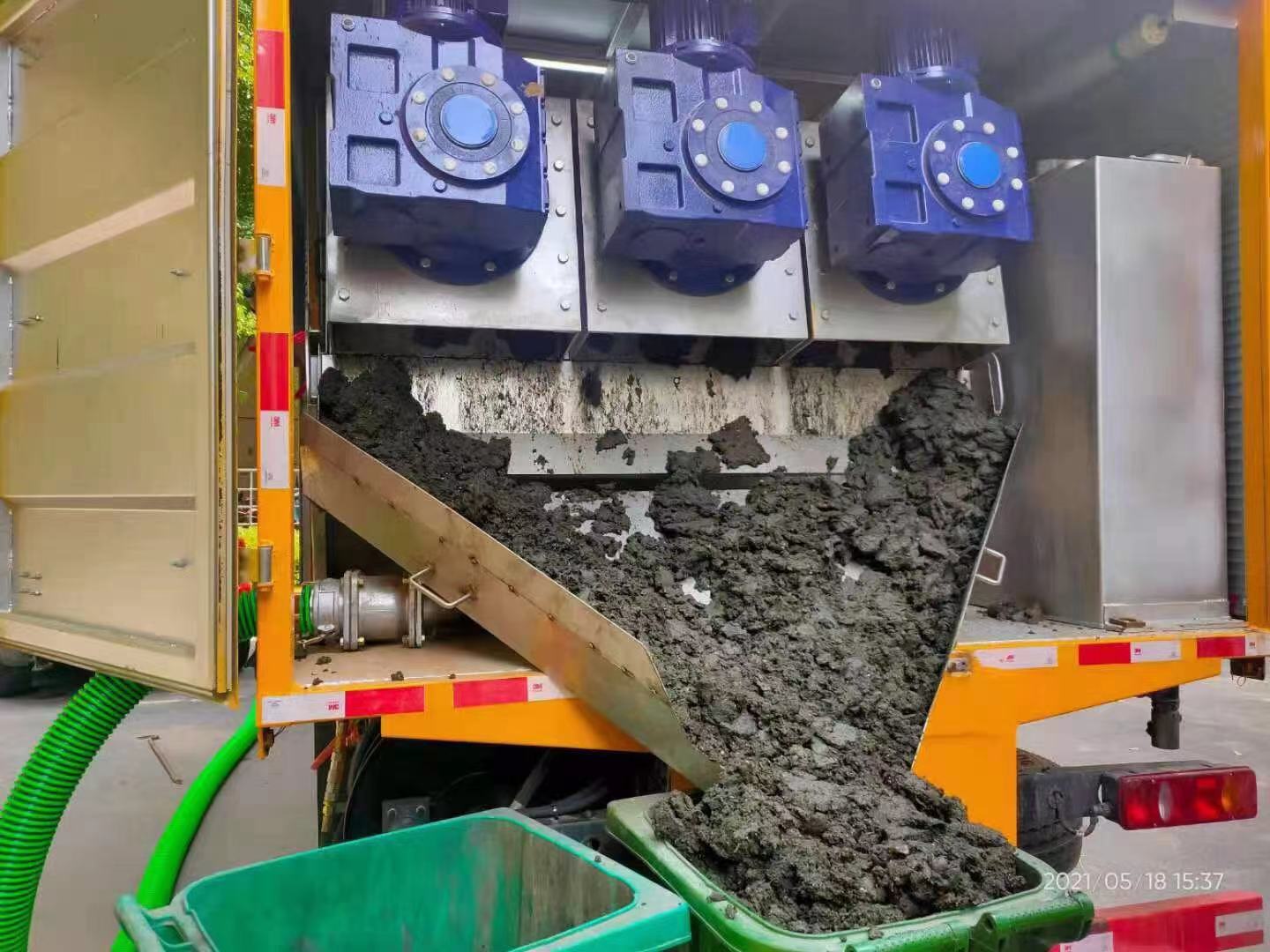 吴堡化粪池清掏城市维护站-泥浆净化干湿分离处理